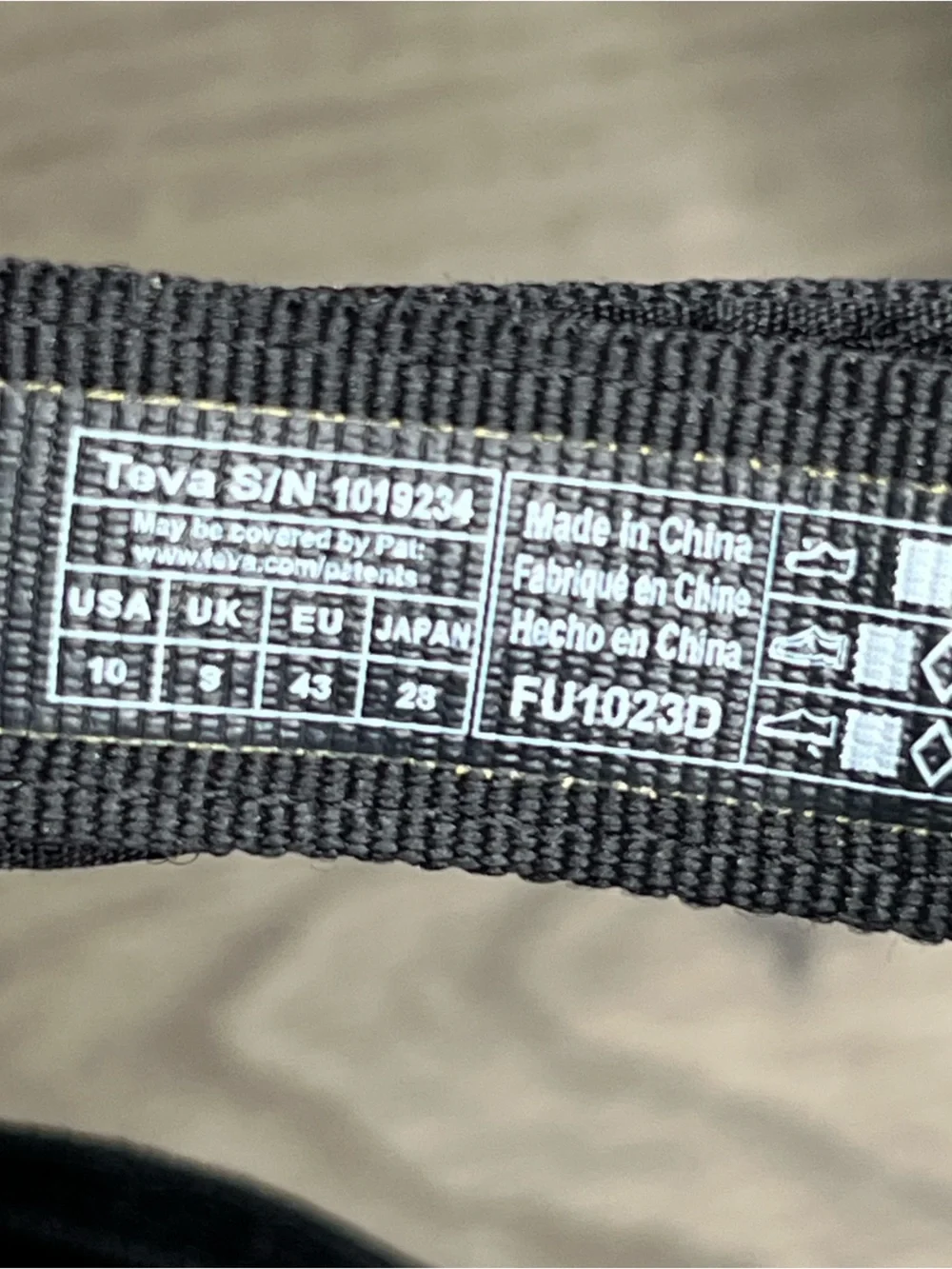Teva Men's Hurricane XLT2 Sport Outdoor Hike Sandal 1019234 Black Size 10